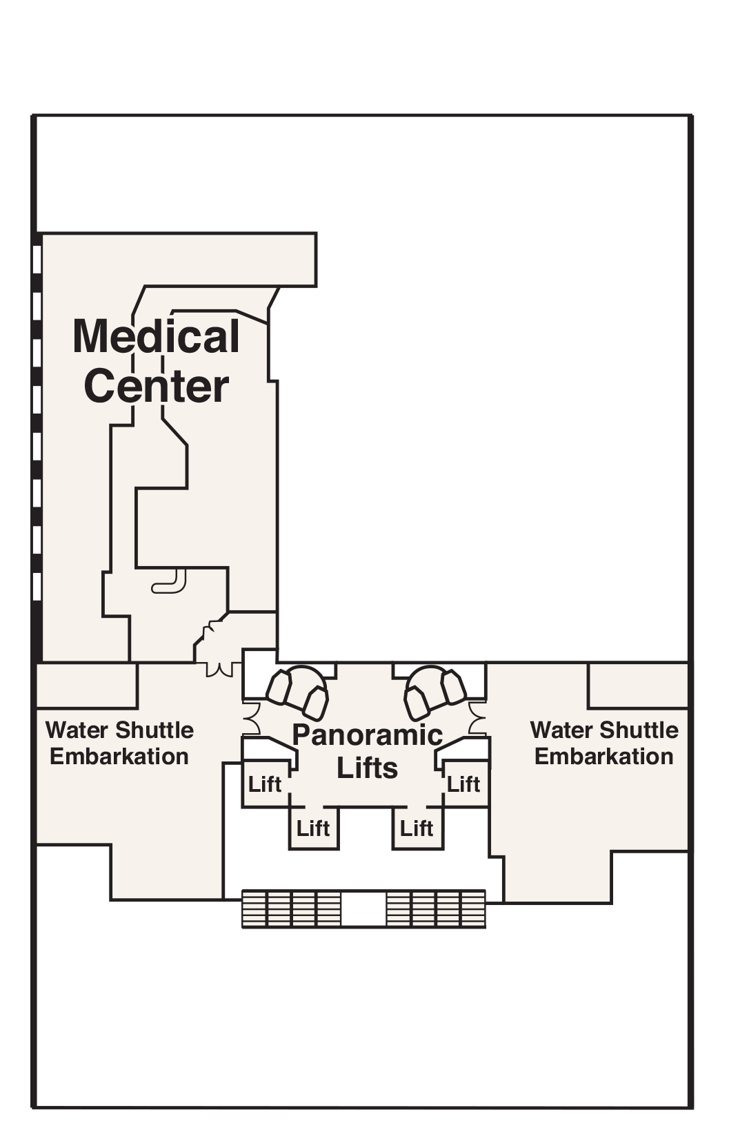 Gala (Deck 4) deck plan for Majestic Princess