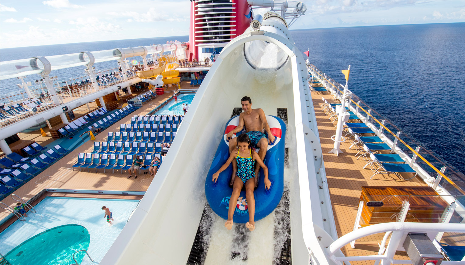 Disney Cruise Line Slides