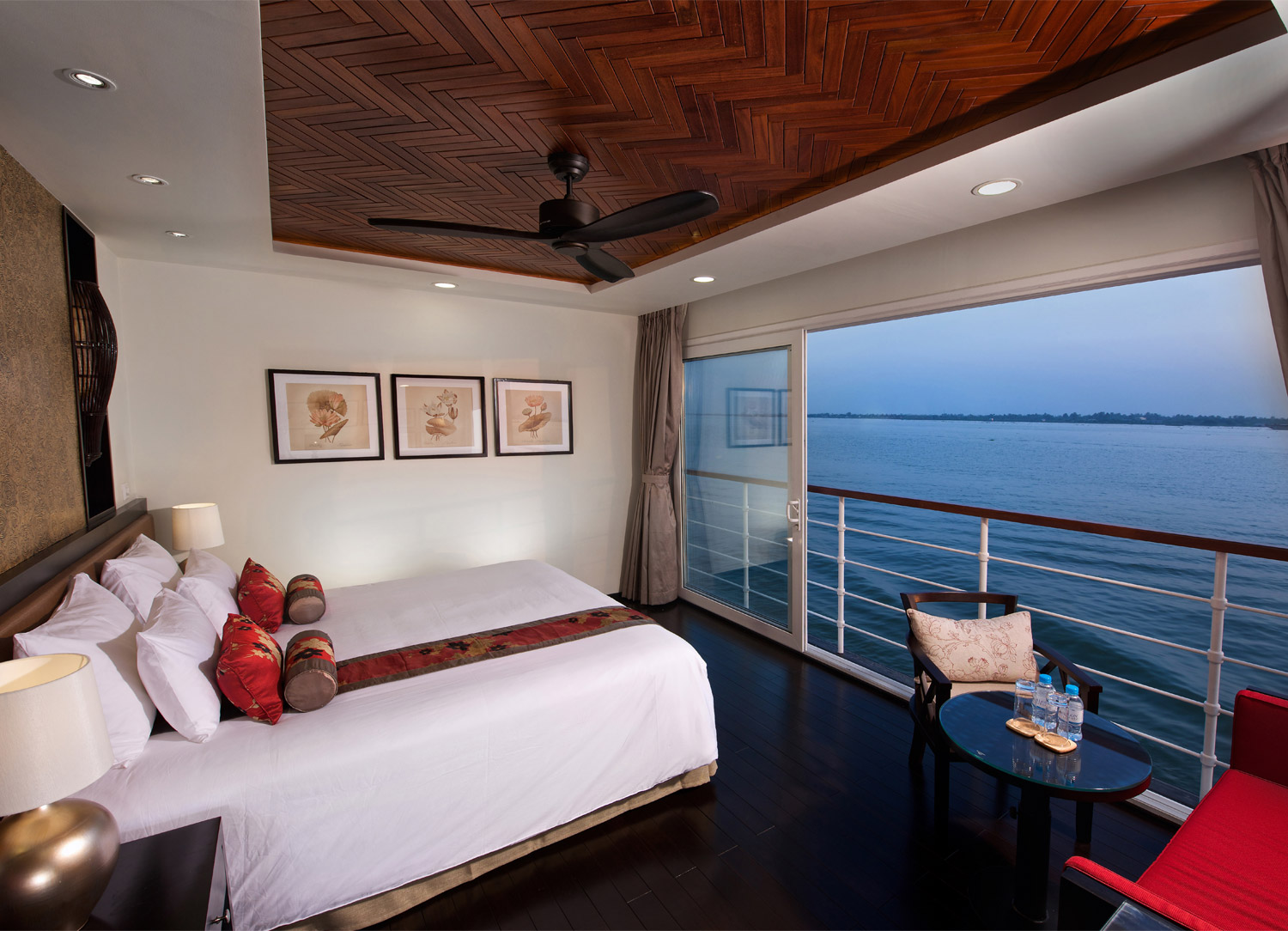 Panorama Suite stateroom on Avalon Siem Reap