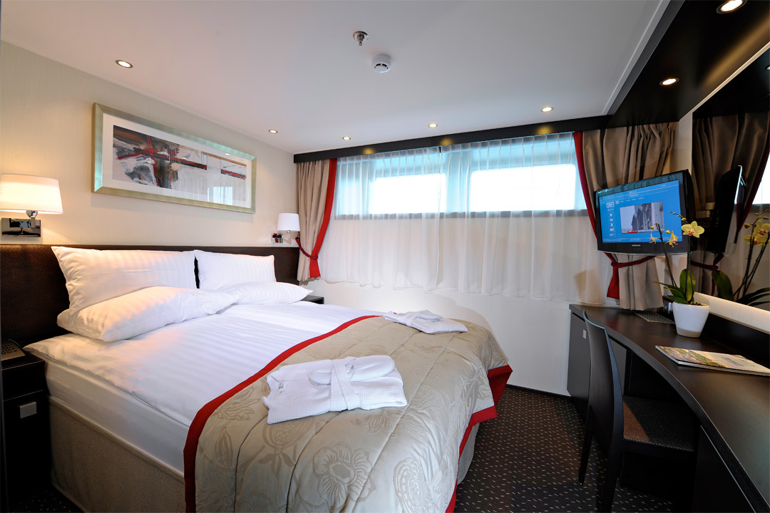  Avalon’s ships feature some of the most spacious staterooms in river cruising.