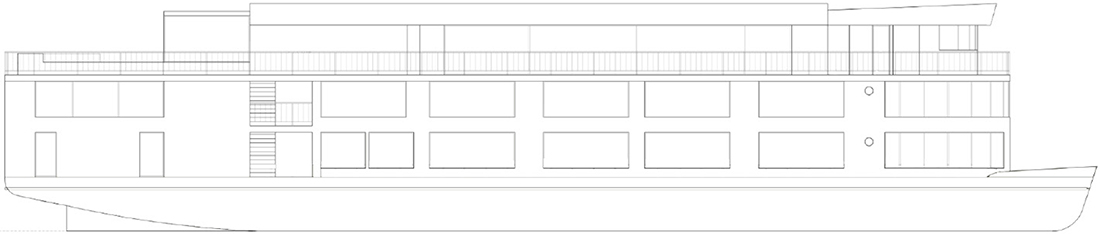 Where Main (Deck 1) is on Delfin III