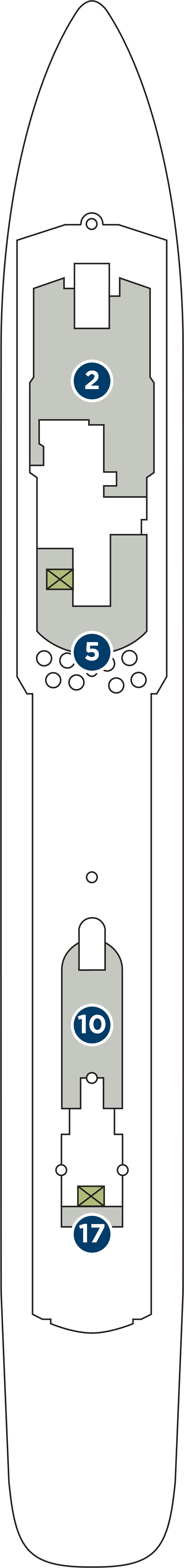 Star (Deck 6) deck plan for Wind Surf