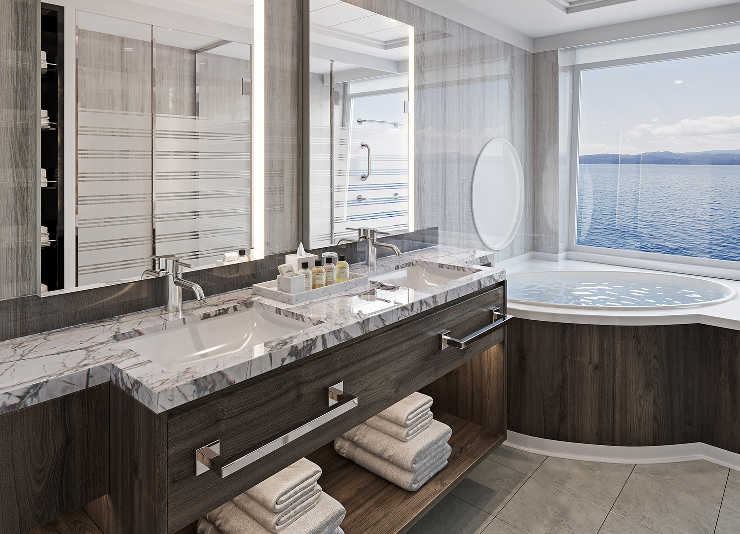 The Haven 2-Bedroom Family Villa with Balcony - Bathroom