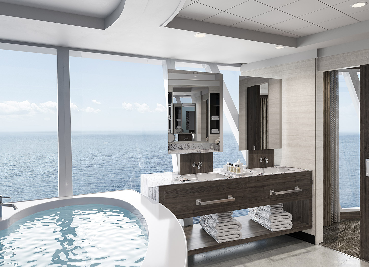 The Haven Deluxe Owner's Suite with Large Balcony - Bathroom