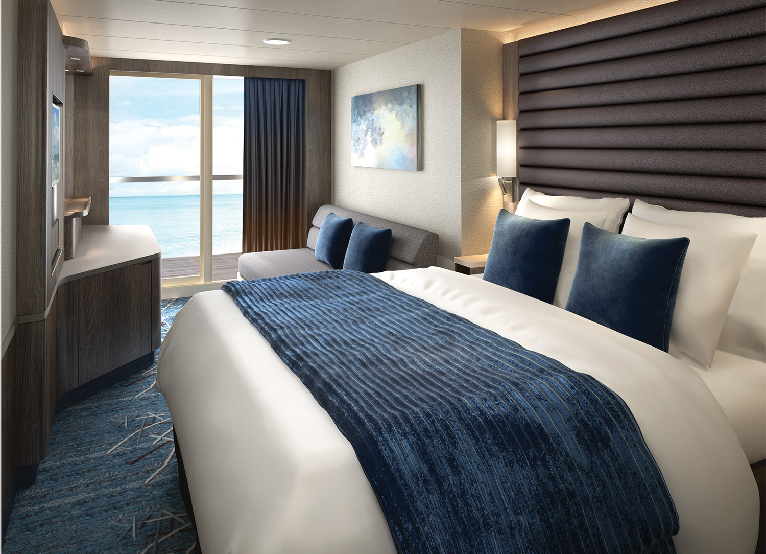Sail Away Club Balcony Suite - Bedroom