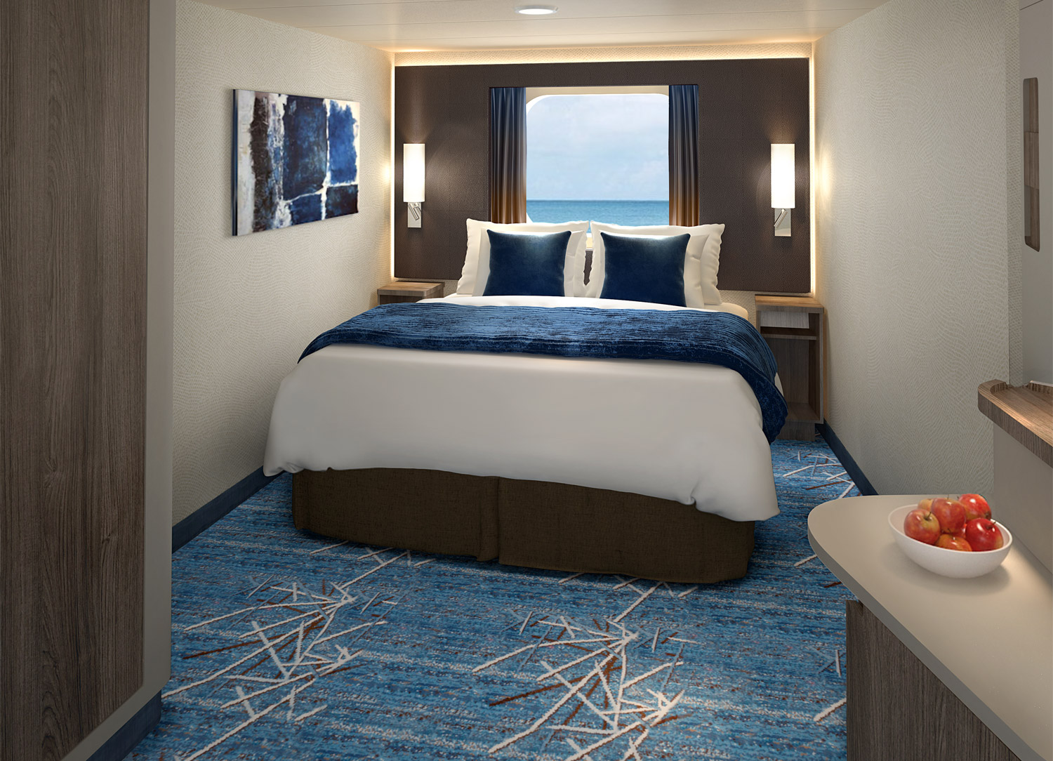 Oceanview with Picture Window - Bedroom