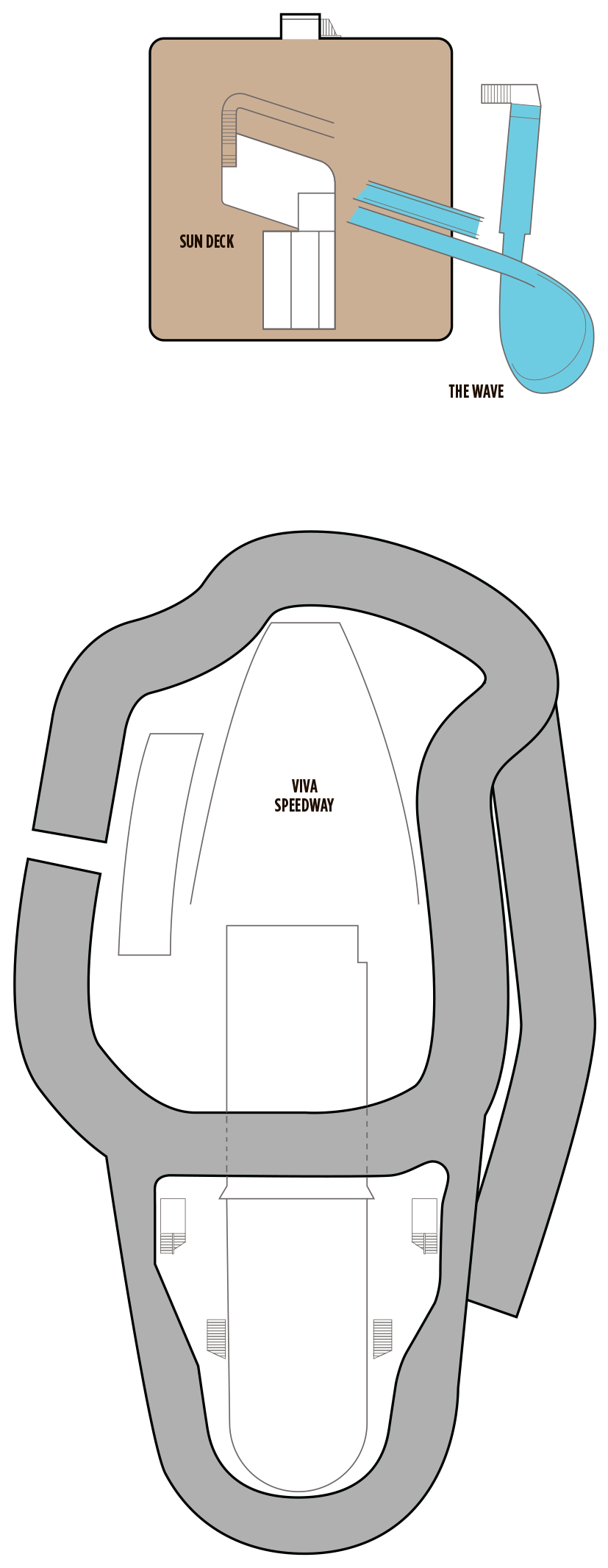 Deck 19 deck plan for Norwegian Viva