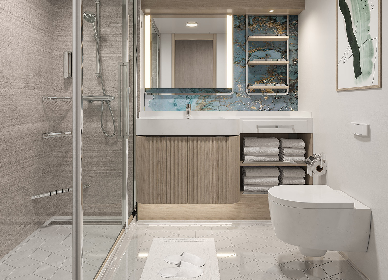 Family Club Balcony Suite - Bathroom