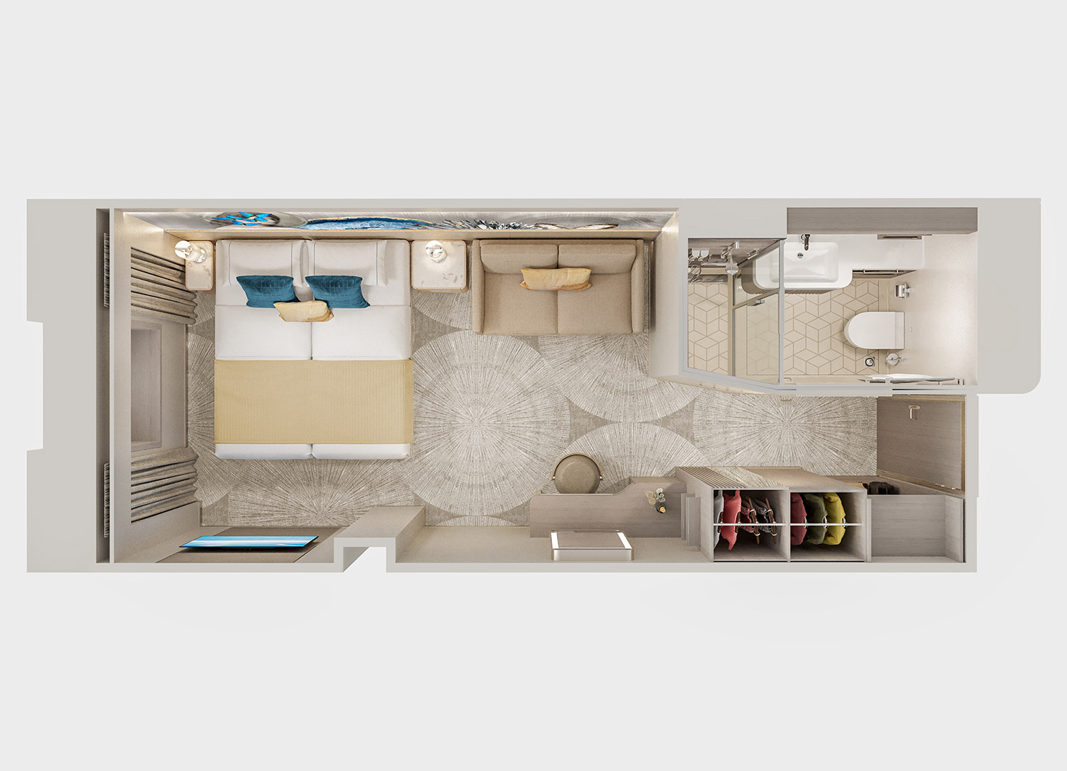 Oceanview with Round Window - Schematic