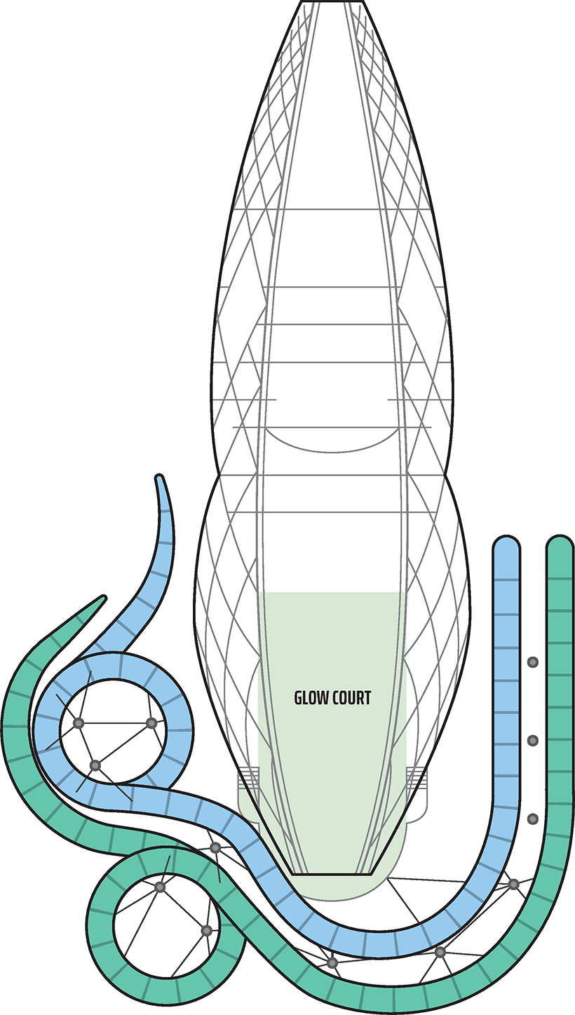 Deck 20 deck plan for Norwegian Aqua