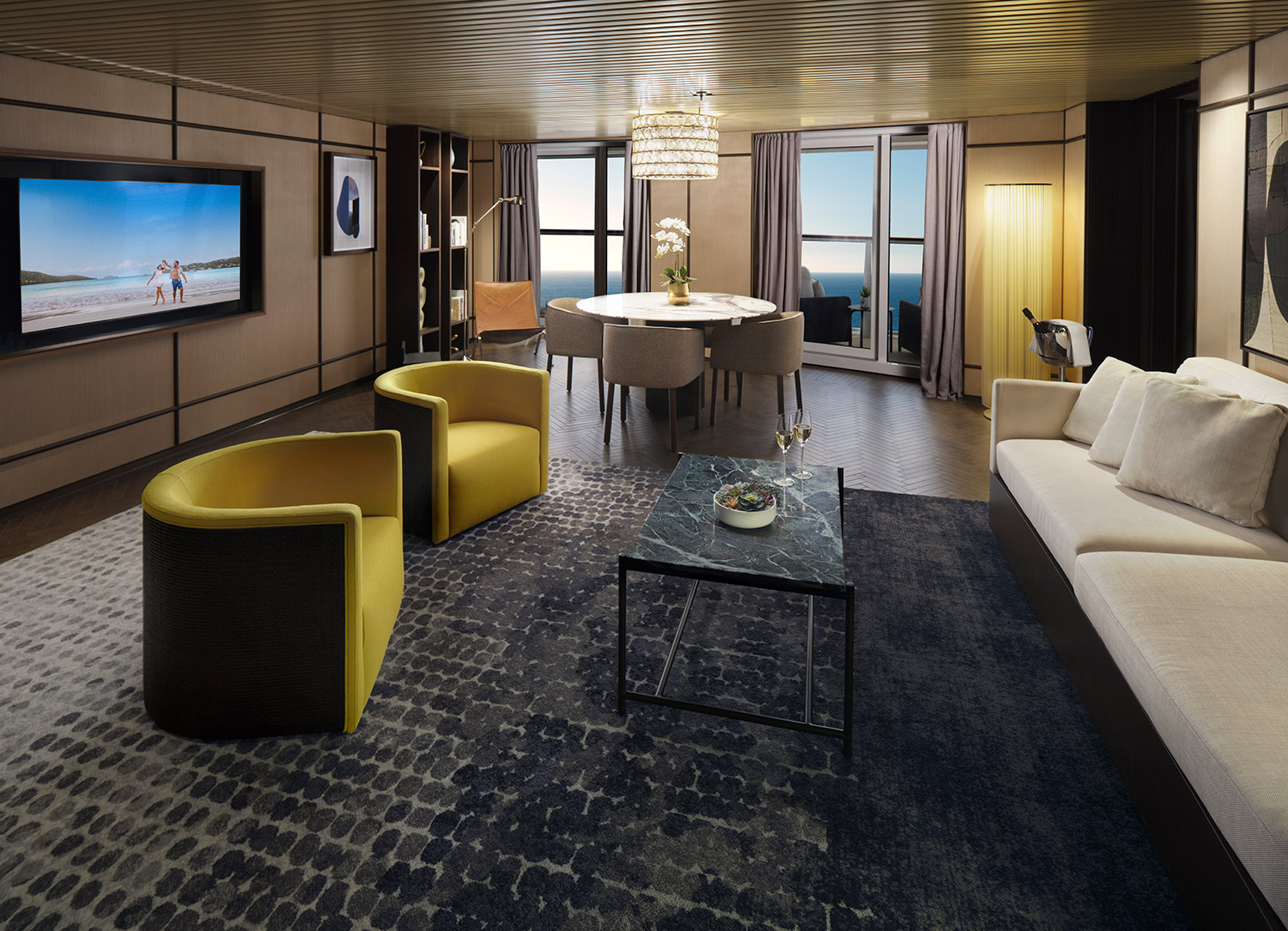 The Haven Deluxe Owner's Suite - Living Room