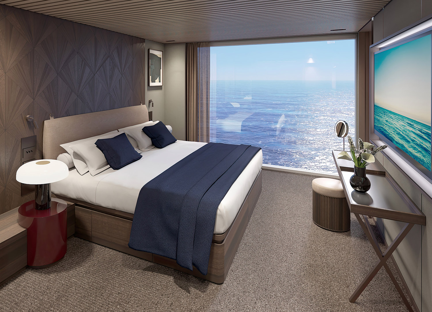 The Heaven 3-Bedroom Duplex Suite with Large Balcony - Bedroom