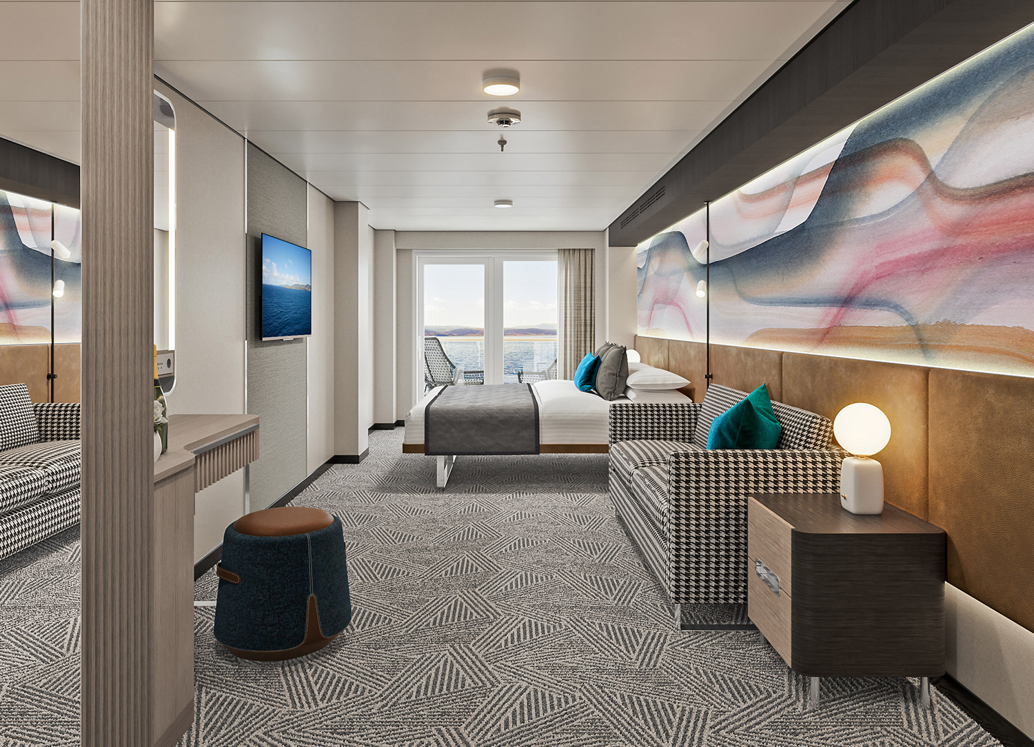 Family Club Balcony Suite - Bedroom