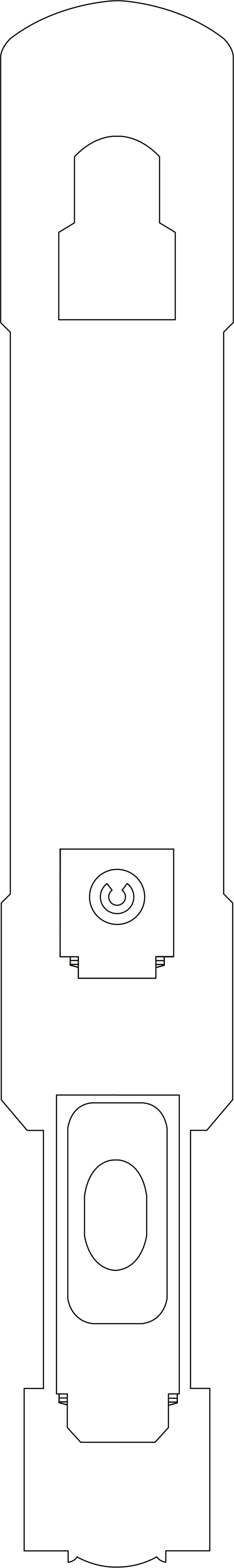 Girasole (Deck 12) deck plan for Costa Deliziosa