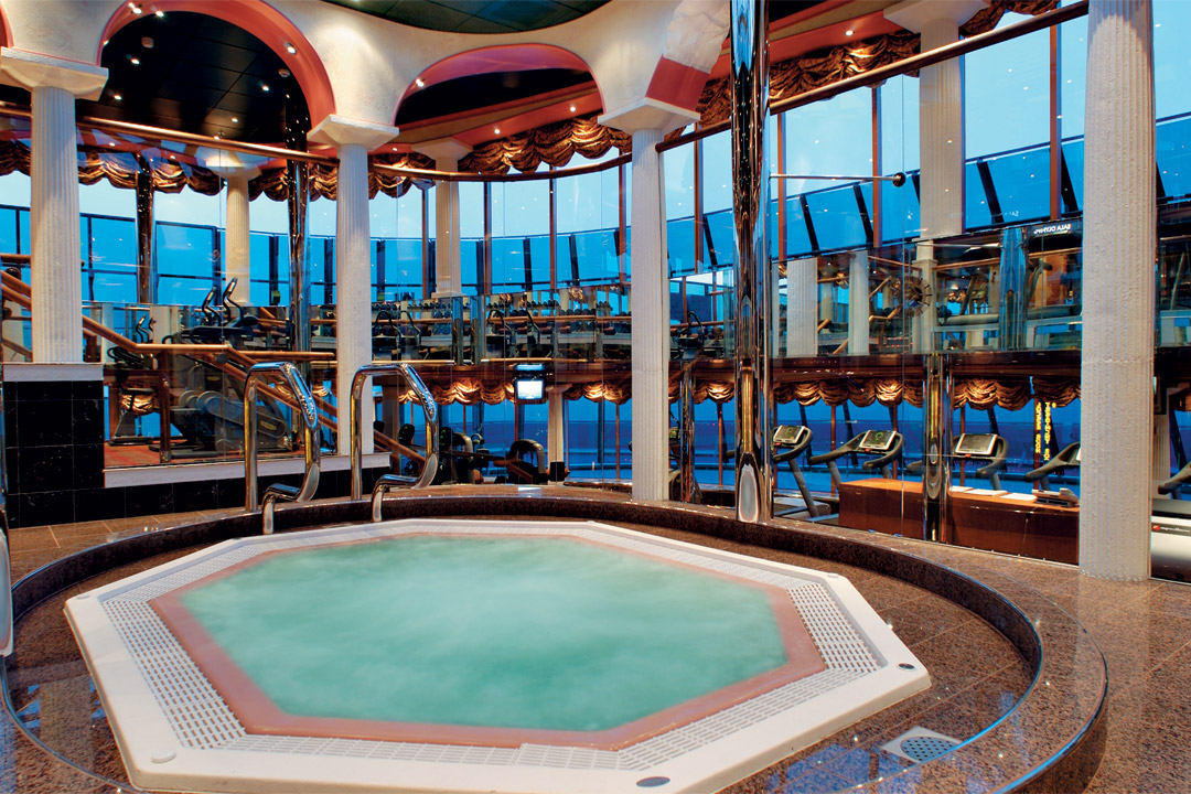 Treat yourself to some much-deserved rest and relaxation in the onboard Ischia Spa. 