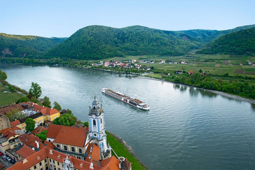  There’s nothing more satisfying than sailing the Rhine River onboard <em>Viking Aegir</em>.  