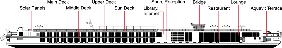 Where Main (Deck 1) is on Viking Fjorgyn
