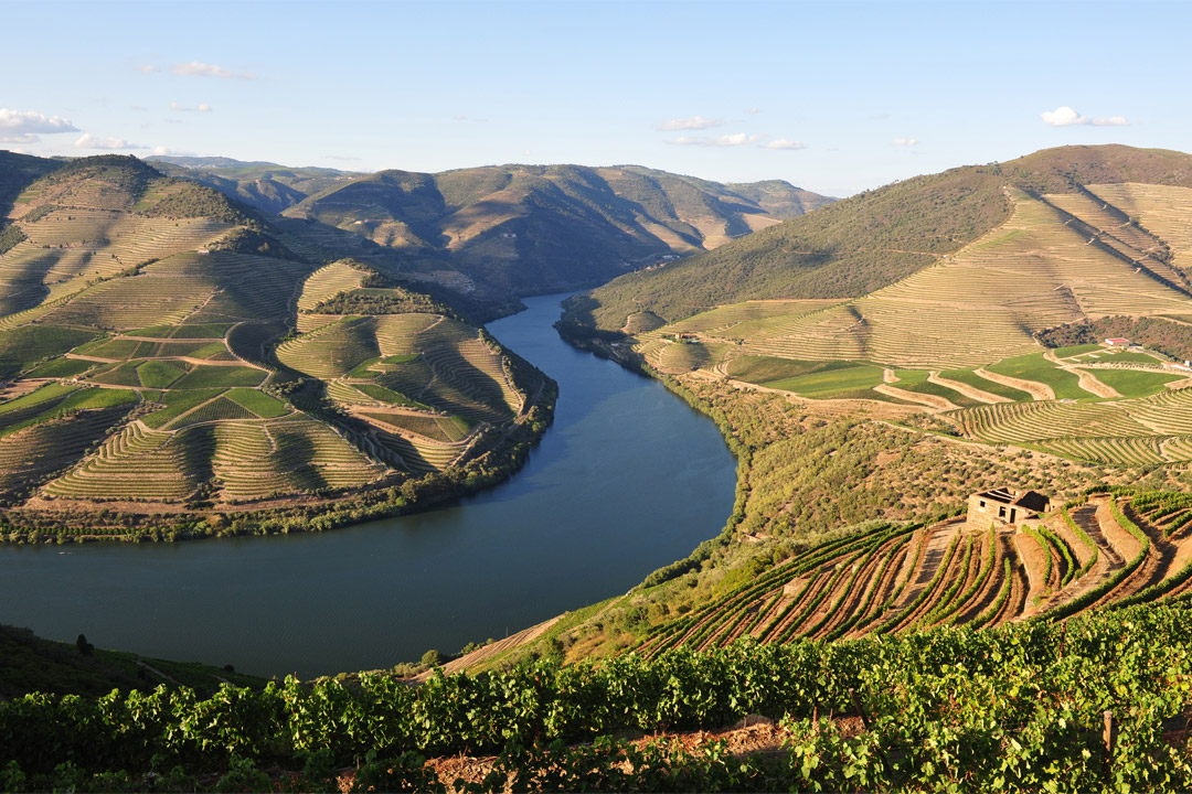  A view of the Douro River Valley.