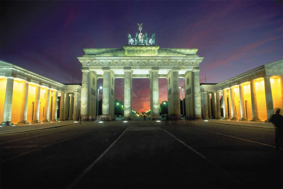  The beautiful architecture of Berlin, Germany. 