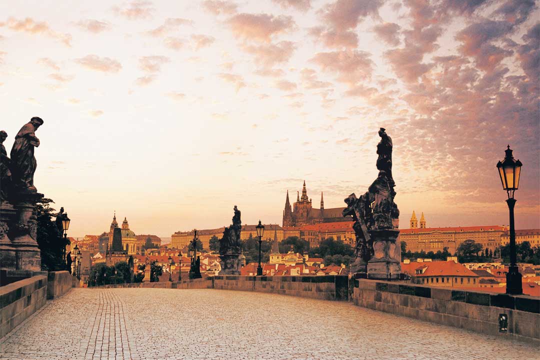  Scenery in Prague, Czech Republic.