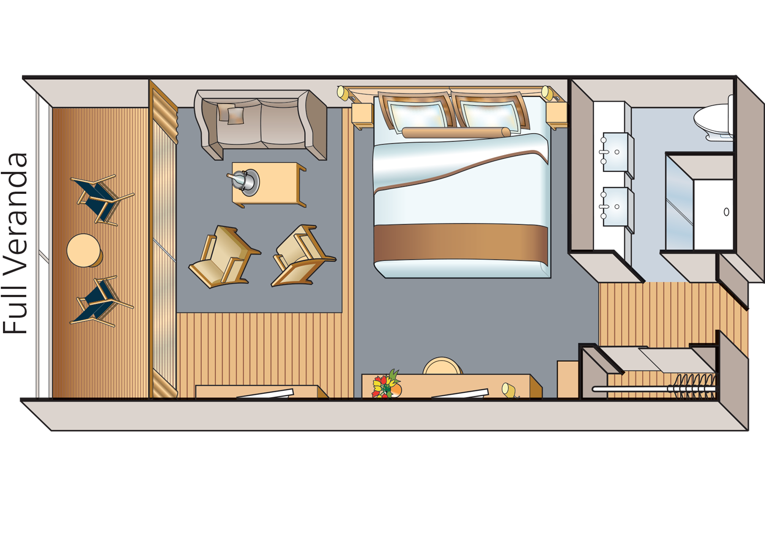 Penthouse Junior Suite - Schematic