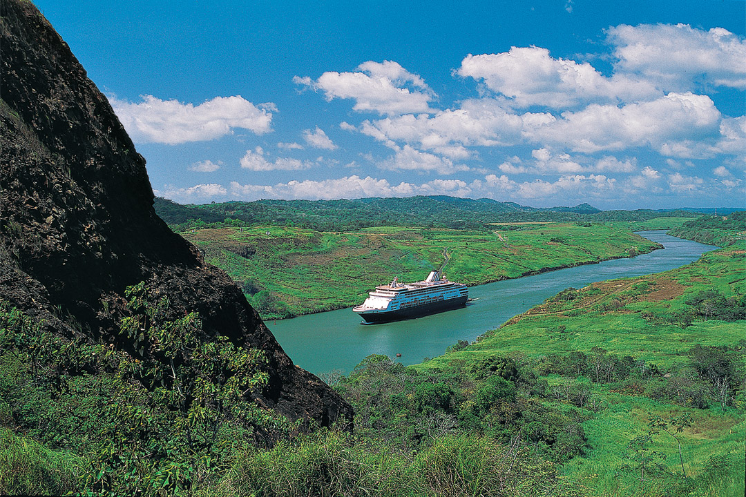  <em>ms Volendam</em> will transport you to beautiful destinations, including the Panama Canal.
