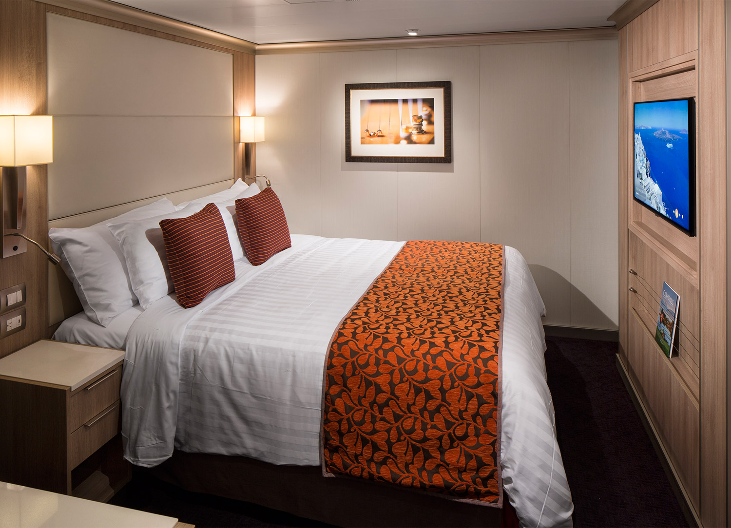 Spa Inside stateroom on ms Nieuw Statendam