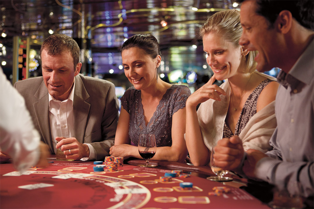  Testing your luck in the onboard casinos is a fun way to spend time onboard <em>Holland America Line</em> cruises!   