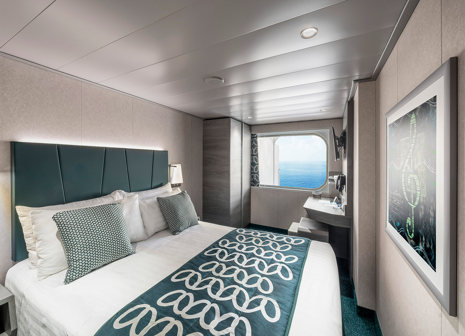 Junior Ocean View with Obstructed View - Bedroom