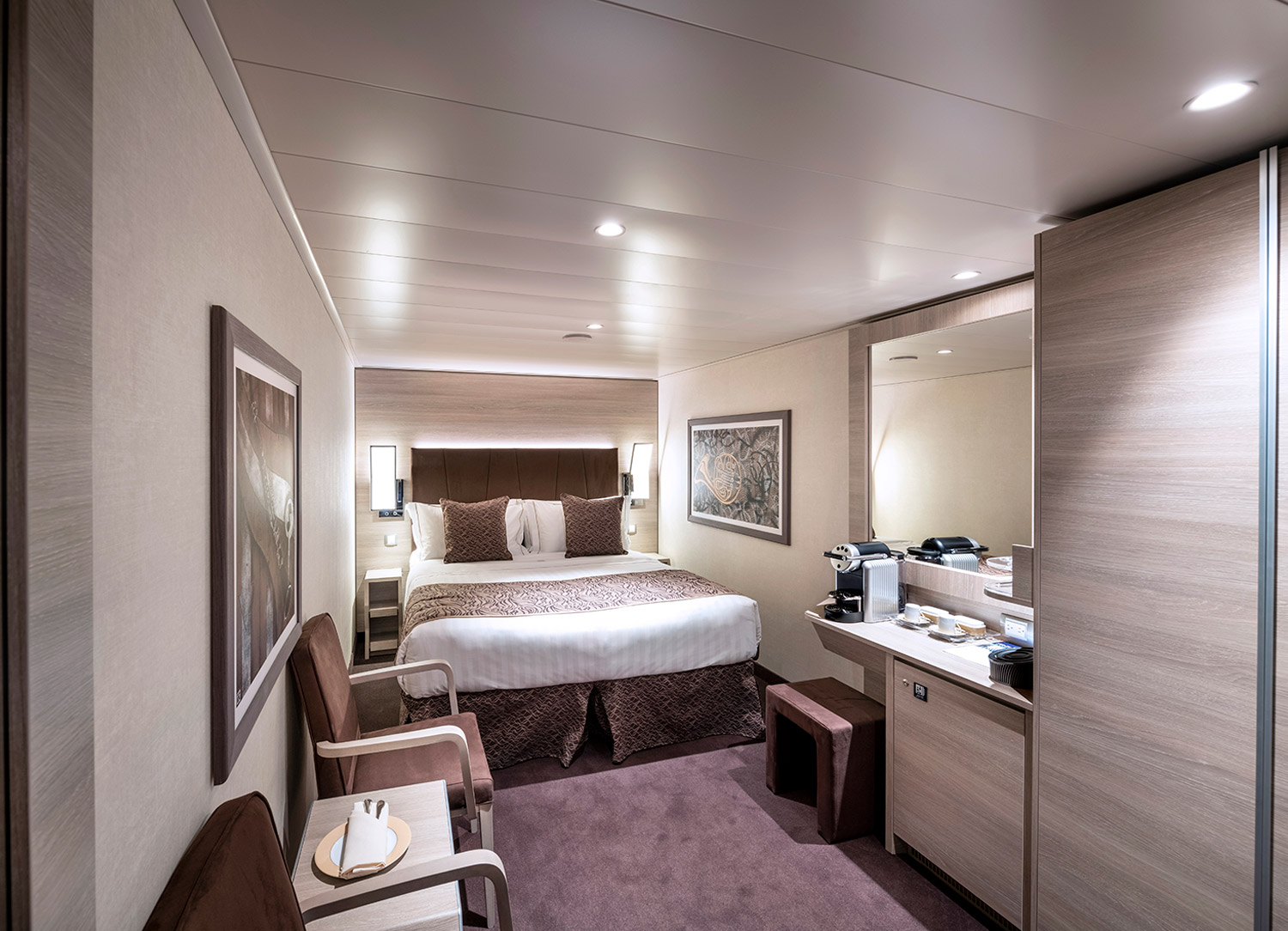 MSC Yacht Club Interior Suite - Living Room