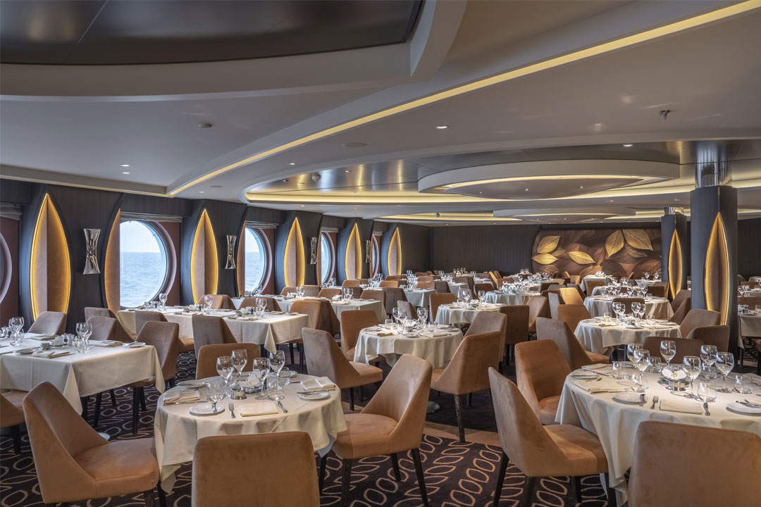 Foglia Restaurant aboard MSC World Europa