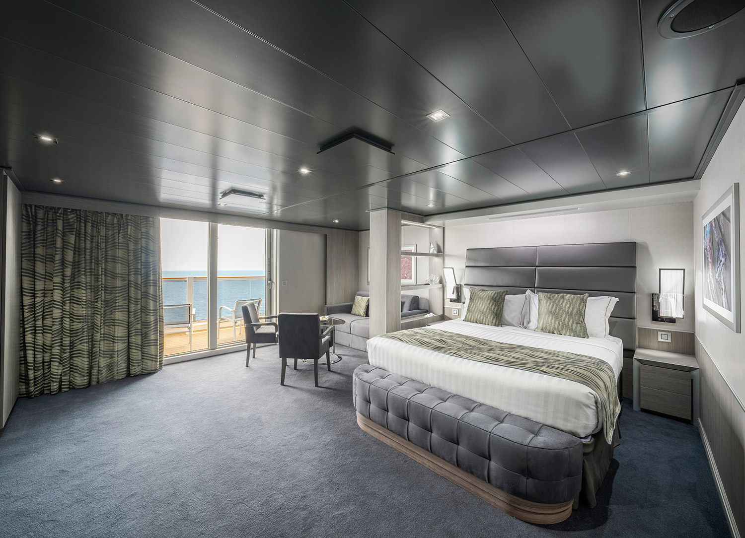 MSC Yacht Club Deluxe Grand Suite - Bedroom