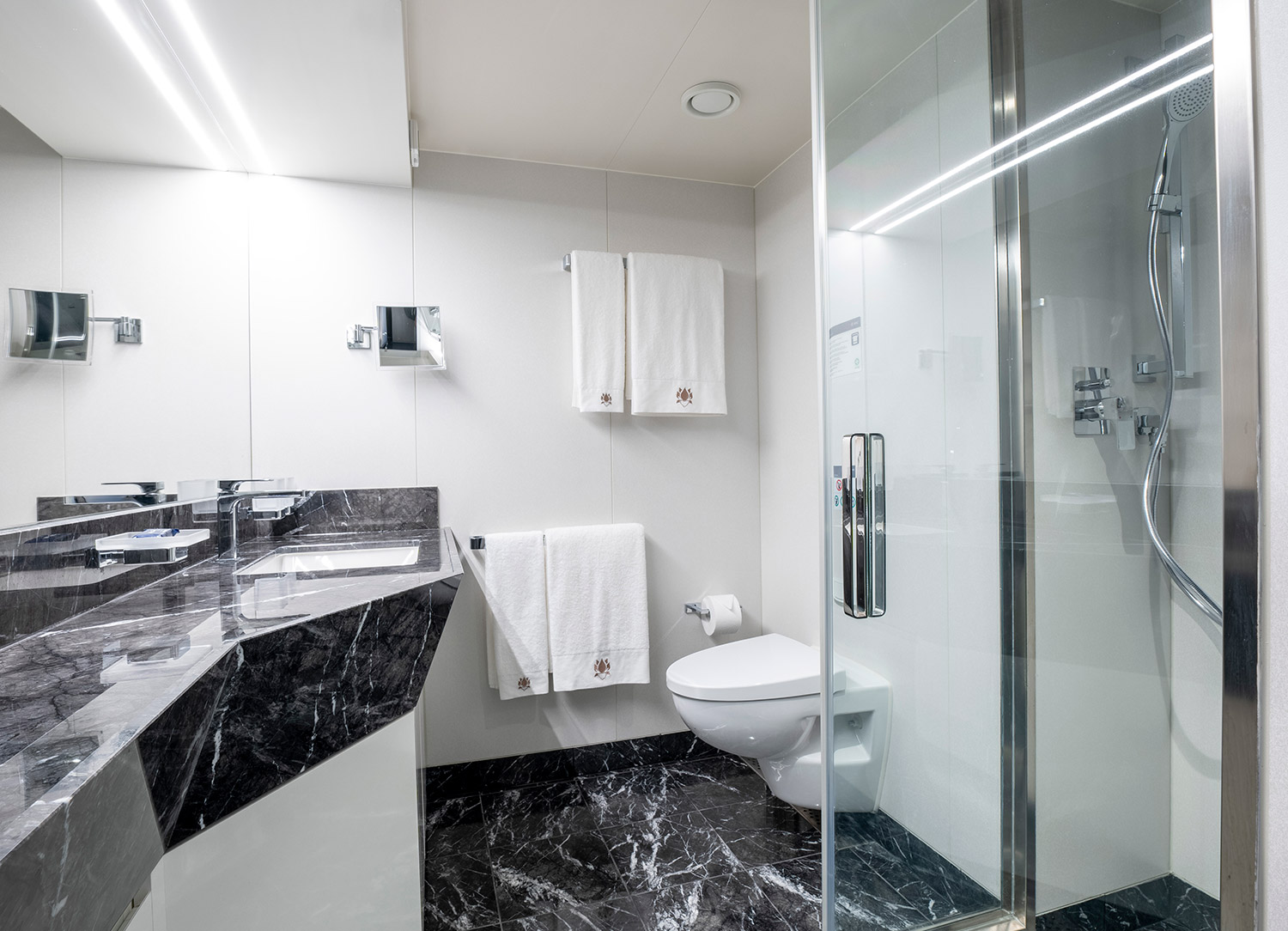MSC Yacht Club Deluxe Suite - Bathroom