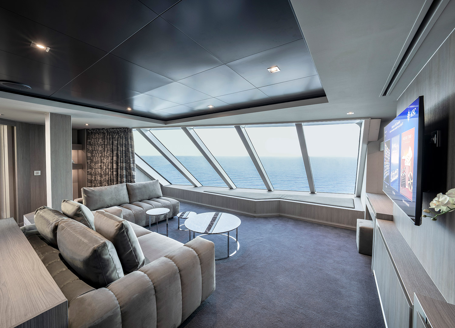 MSC Yacht Club Owner's Suite - Living Room