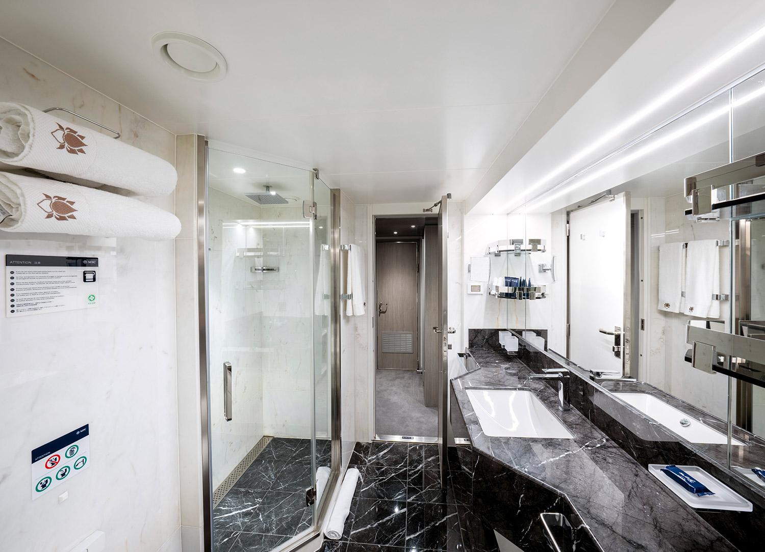 MSC Yacht Club Royal Suite - Bathroom