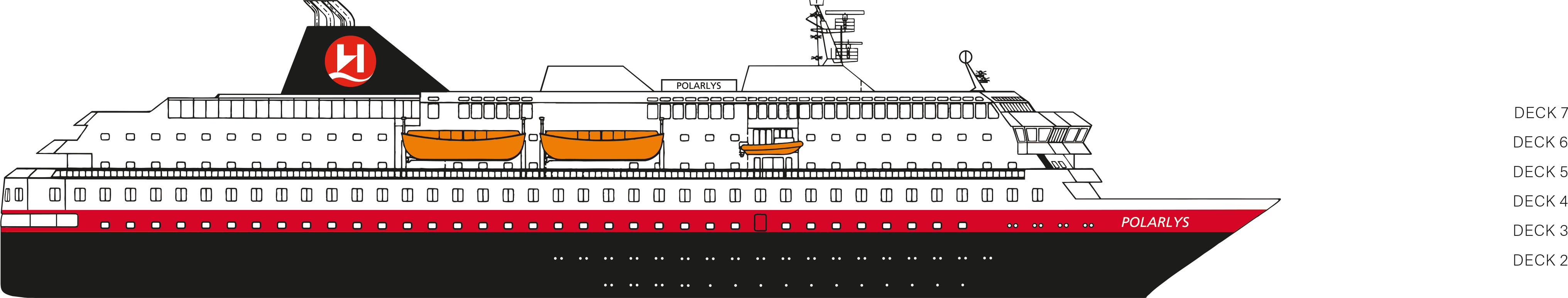 Where Deck 2 is on MS Richard With