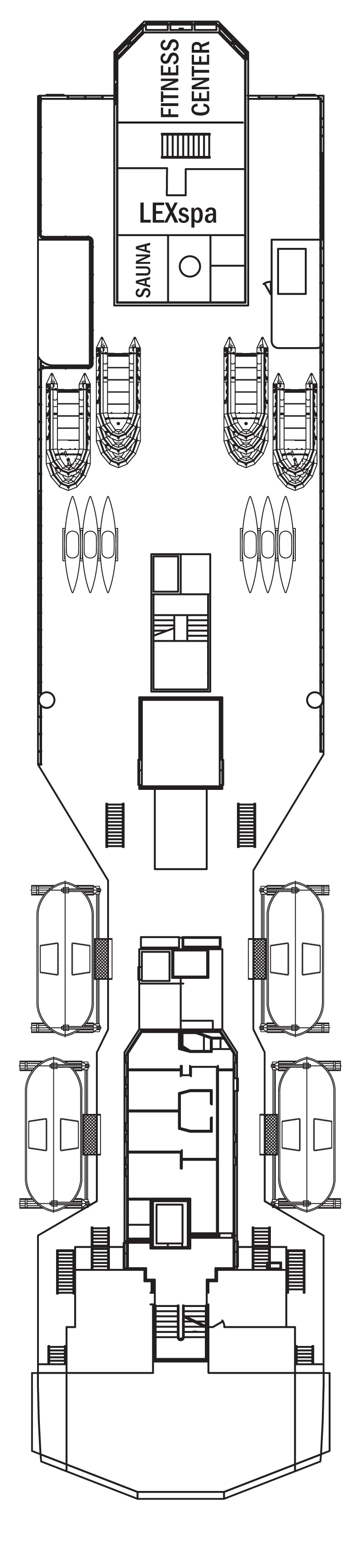 Wellness (Deck 5) deck plan for National Geographic Explorer