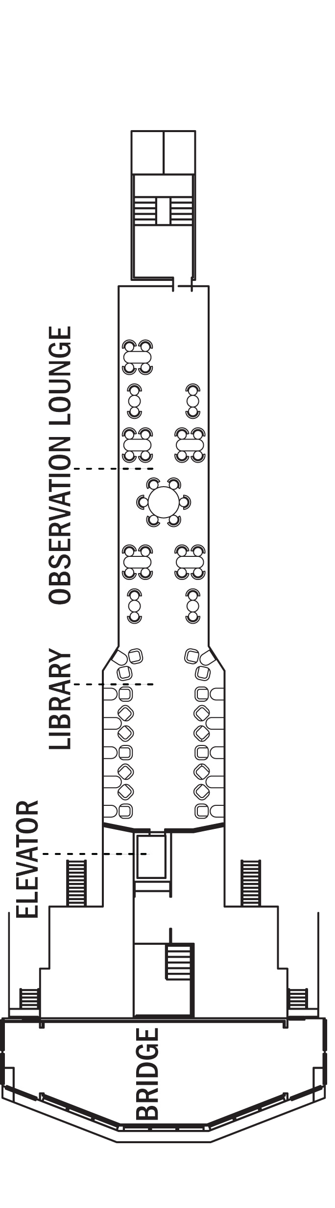 Bridge (Deck 6) deck plan for National Geographic Explorer