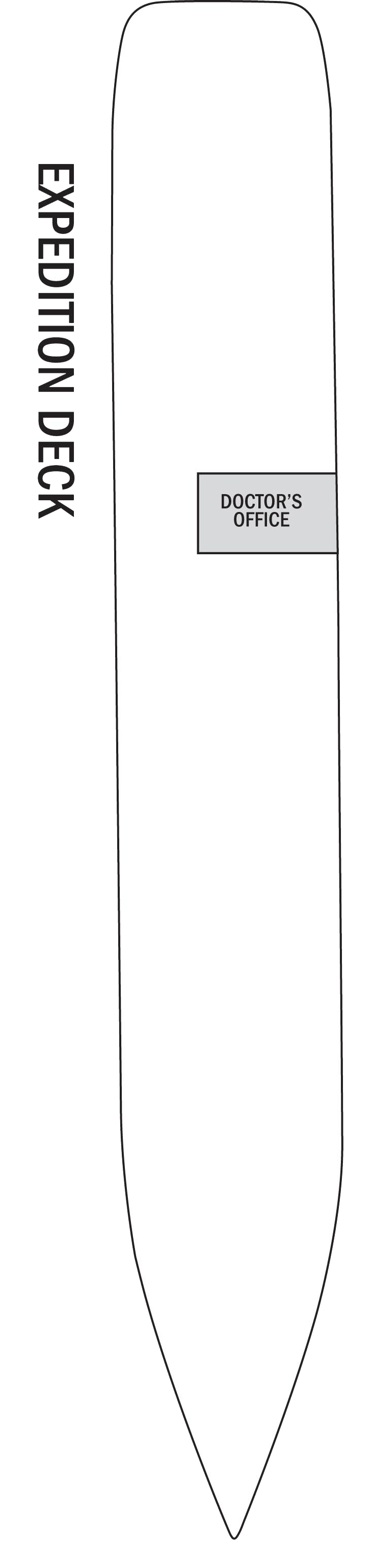 Expedition (Deck 1) deck plan for National Geographic Orion