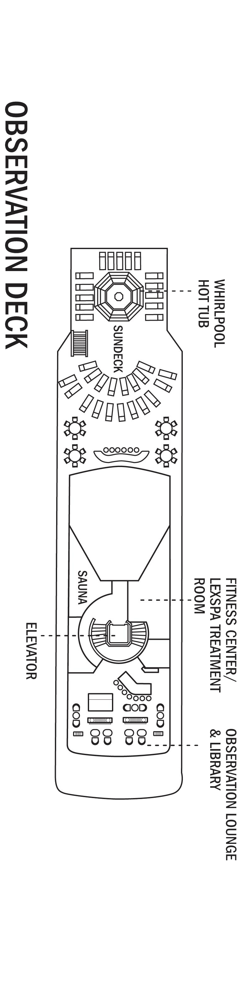 Observation (Deck 5) deck plan for National Geographic Orion