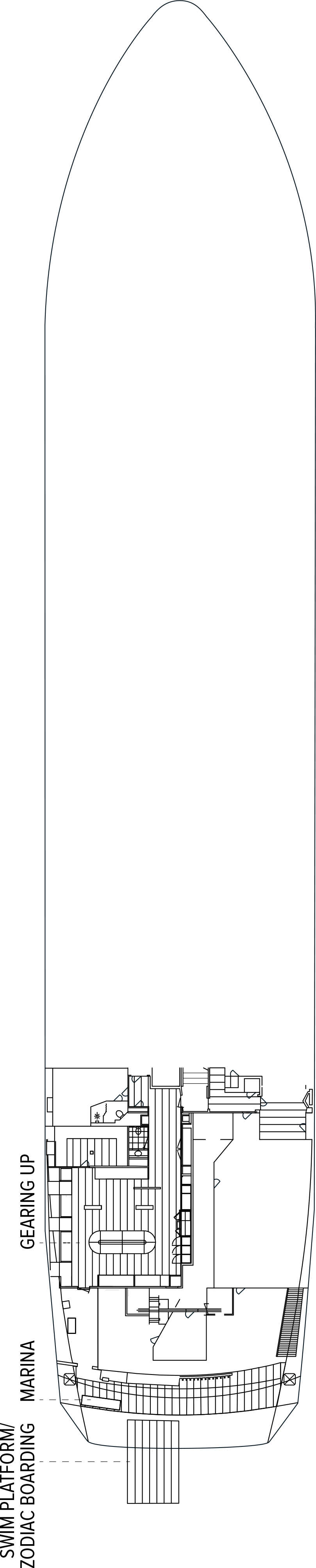 Marina (Deck 1) deck plan for National Geographic Islander II