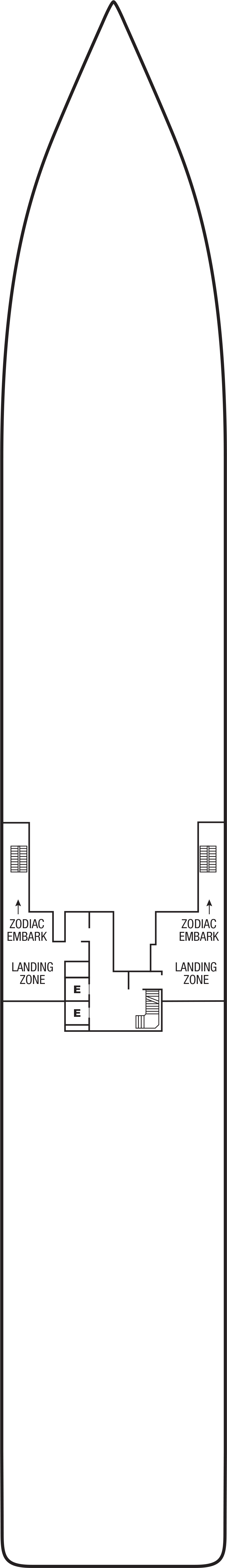 Deck 3 deck plan for Seabourn Venture