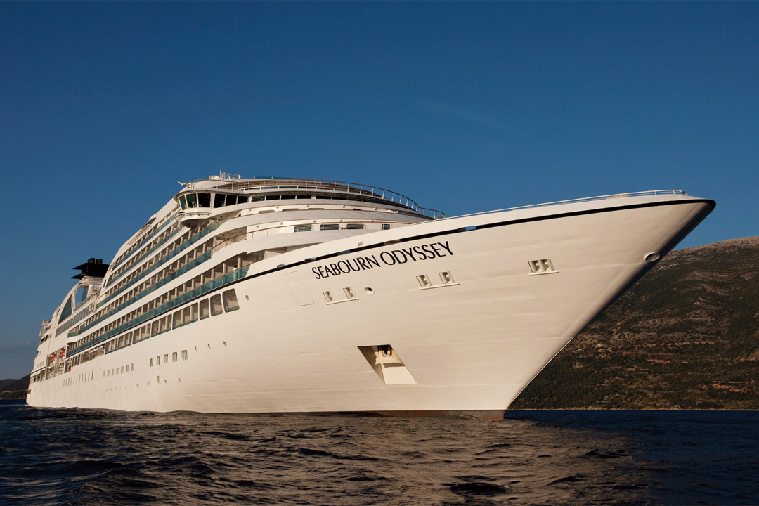  One of Seabourn’s Odyssey-class ships 