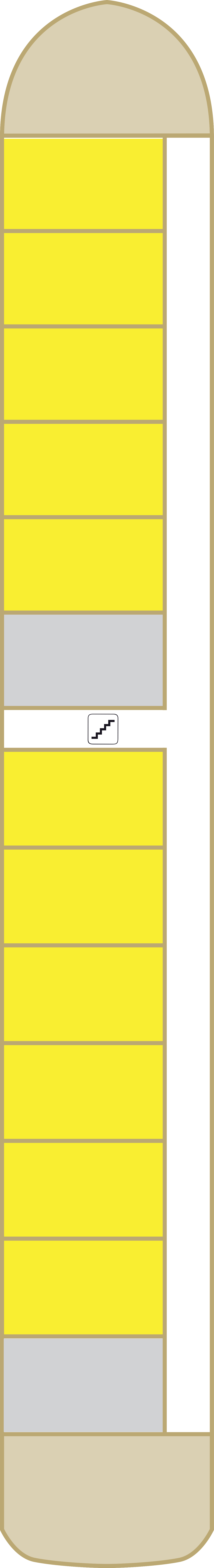 Main (Deck 1) deck plan for MS Jeanine