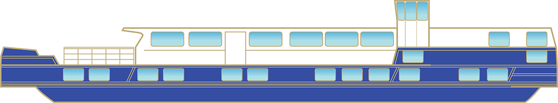 Where Main (Deck 1) is on MS Jeanine