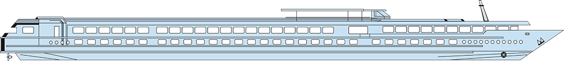 Where Main (Deck 1) is on MS France