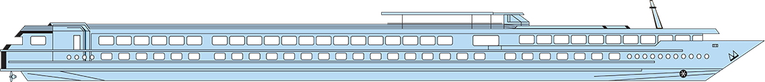 Where Main (Deck 1) is on MS La Boheme