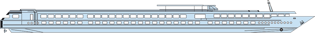 Where Main (Deck 1) is on MS Mona Lisa