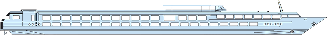 Where Main (Deck 1) is on MS Symphonie