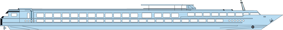 Where Main (Deck 1) is on MS Camargue